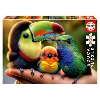 Puzzle Baby Birds Educa 200 darabos 6 évtől kép