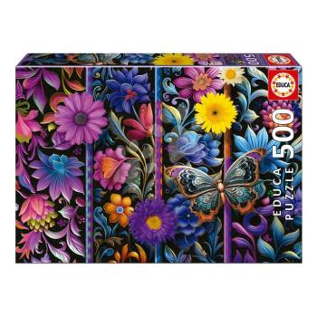 Puzzle Badda Bloom Educa 500 darabos és Fix ragasztó kép
