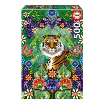 Puzzle Bengal Tiger Educa 500 darabos és Fix ragasztó kép