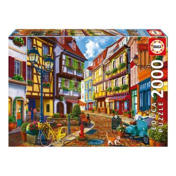 Puzzle Bright Street Educa 2000 darabos és Fix ragasztó kép