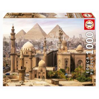 Puzzle Cairo Egypt Educa 1000 darabos és Fix ragasztó kép
