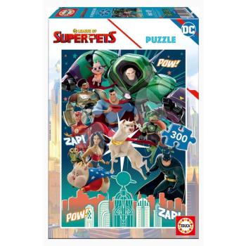 Puzzle DC League of Superpets Educa 300 darabos és Fix ragasztó kép