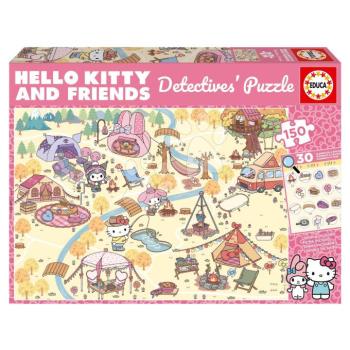 Puzzle Detective Hello Kitty Educa 150 darabos és 30 tárgy nyomozása 6 évtől kép