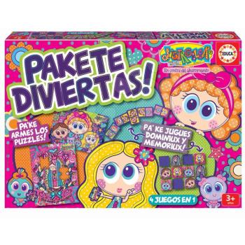 Puzzle, dominó és pexeso Distroller Disney Superpack Educa kép