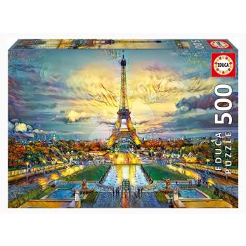 Puzzle Eiffel Tower Educa 500 darabos és Fix ragasztó kép