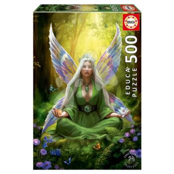 Puzzle Empress Anne Stokes Educa 500 darabos és Fix ragasztó kép