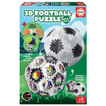 Puzzle focilabda 3D Football Puzzle Educa 32 darabos kép
