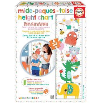 Puzzle gyerekeknek Meter Lemon Ribbon Educa 33 darabos és fix ragasztó kép