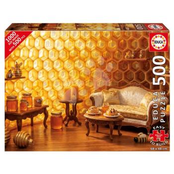 Puzzle Honey Sweet Home Plus Educa 500 darabos és Fix ragasztó kép
