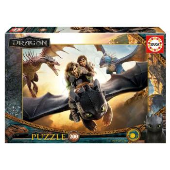 Puzzle How to train your dragon Educa 200 darabos 6 évtől kép