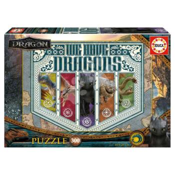 Puzzle How to train your dragon Educa 300 darabos 8 évtől kép