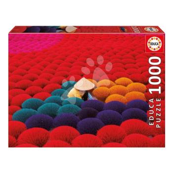 Puzzle Incense Village Vietnam Educa 1000 darabos és Fix ragasztó kép