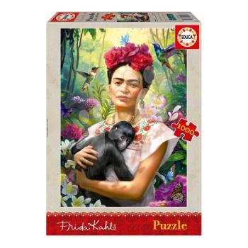 Puzzle Jardín De La Vida Frida Kahlo Educa 1000 darabos és Fix ragasztó kép