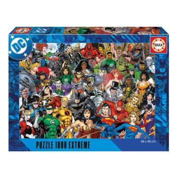 Puzzle Justice League Extreme Educa 1000 darabos és Fix ragasztó kép