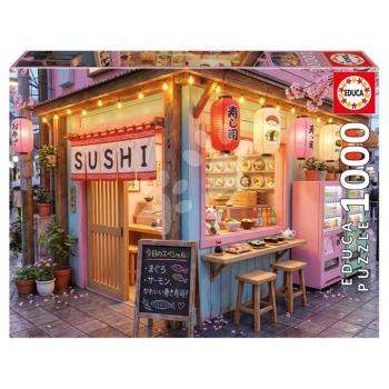 Puzzle Kawaii Sushi Educa 1000 darabos és Fix ragasztó