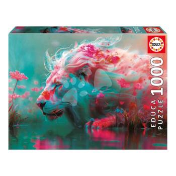 Puzzle King of the Flowers Educa 1000 darabos és Fix ragasztó kép
