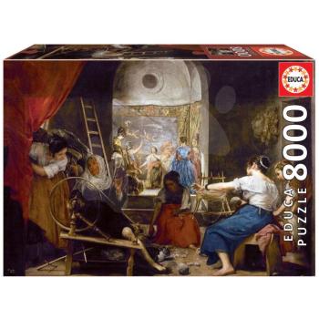 Puzzle Las Hilanderas, Velazquez Educa 8000 darabos 11 évtől kép
