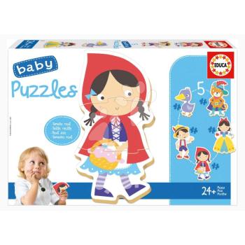 Puzzle legkisebbeknek Once upon a time Baby Puzzles Educa 5-ábra 24 hó-tól kép
