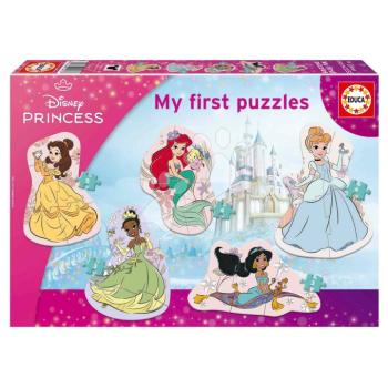 Puzzle legkisebbeknek Princess My First 4 Puzzles Educa progresszív 3-3-4-4-5 darabos 24 hó-tól