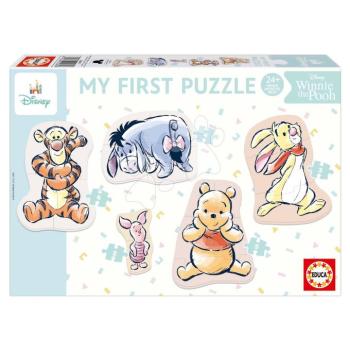 Puzzle legkisebbeknek Winnie the Pooh My First 4 Puzzles Educa progresszív 3-3-4-4-5 darabos 24 hó-tól kép