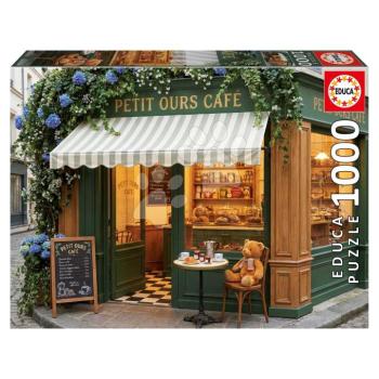 Puzzle Little Bear Café Educa 1000 darabos és Fix ragasztó kép