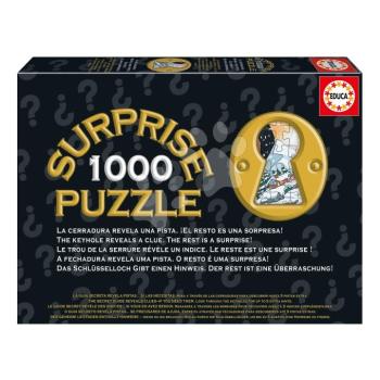 Puzzle meglepivel Antique XMA Surprise Educa 1000 darabos és Fix ragasztó 14 évtől kép