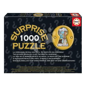 Puzzle meglepivel Knights Round Table Surprise Educa 1000 darabos és Fix ragasztó 14 évtől kép
