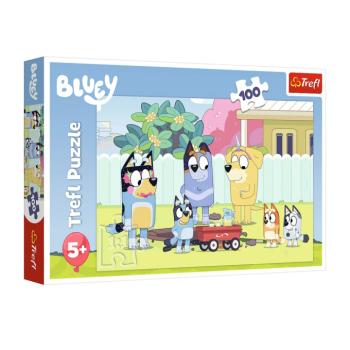 Puzzle Merry world Bluey 100 db Trefl kép