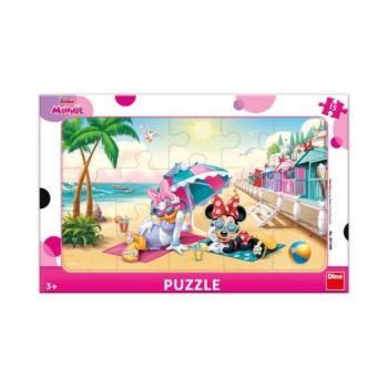 Puzzle Minnie: 15 darabos ünnepi táblás kép
