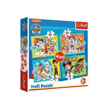 Puzzle Paw Patrol The Merry Bunch 4 az 1-ben Hit kép