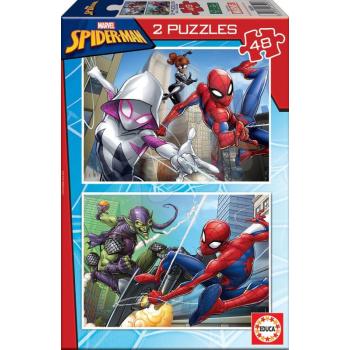 Puzzle Pókember Educa 2x48 darabos 4 évtől kép