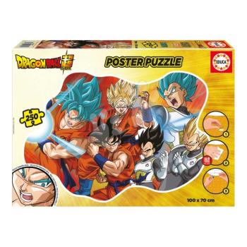 Puzzle poszter Poster Dragon Ball Educa 250 darabos 8 évtől