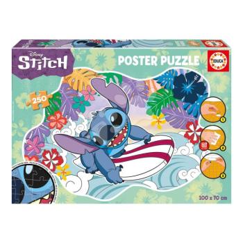 Puzzle poszter Stitch Disney Educa 250 darabos 8 évtől kép