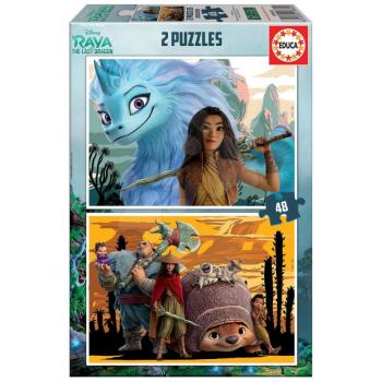Puzzle Raya and the Last Dragon Educa 2x48 darabos 4 évtől kép