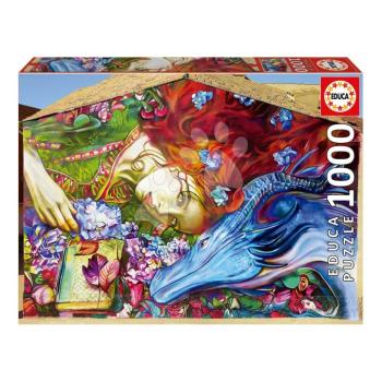 Puzzle Sant Jordi Lily Brick Educa 1000 darabos és Fix ragasztó kép