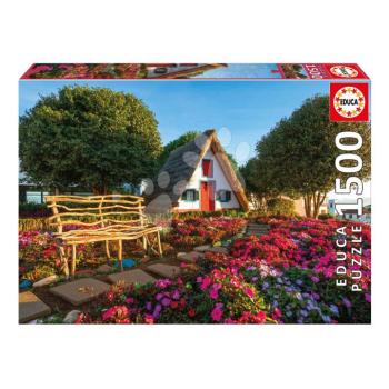 Puzzle Santana Madeira Educa 1500 darabos és Fix ragasztó kép
