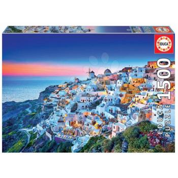 Puzzle Santorini Educa 1500 darabos és Fix ragasztó 11 évtől kép
