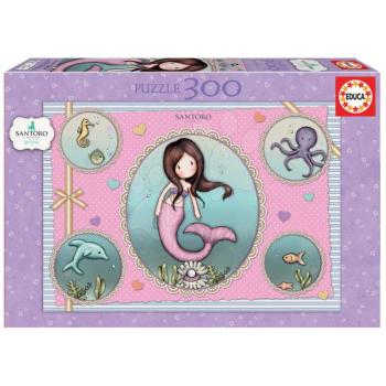 Puzzle Santoro Gorjuss Nice to see you Educa 300 darabos 11 évtől kép