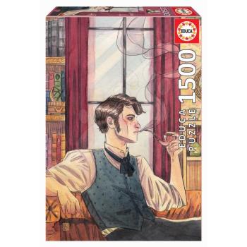 Puzzle Sherlock Esther Gili Educa 1500 darabos és Fix ragasztó 11 évtől kép