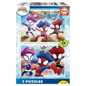Puzzle Spidey Waterwebs Educa 2x20 darabos
