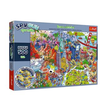Puzzle Spy Guy Találd meg a különbségeket USA 500 db Trefl kép