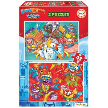 Puzzle Superthings Educa 2x48 darabos 4 évtől kép