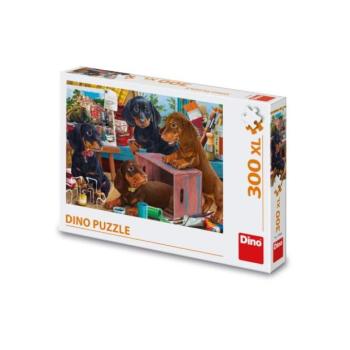 Puzzle Tacskók 300 xl darabos kép