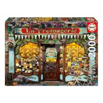 Puzzle The Fine Cheese Shop Educa 2000 darabos és Fix ragasztó kép