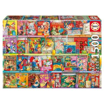 Puzzle The Kistchy Funbook Nook Educa 1500 darabos és Fix ragasztó kép