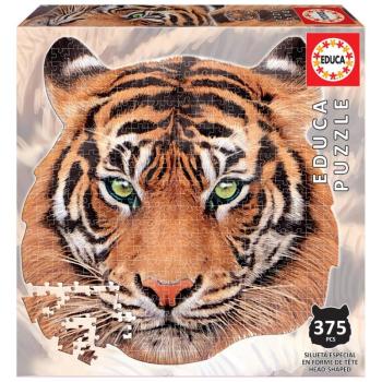Puzzle Tiger face shape Educa 375 darabos és Fix ragasztó 11 évtől kép