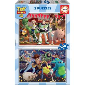 Puzzle Toy Story 4 Educa 2x100 darabos 6 évtől kép