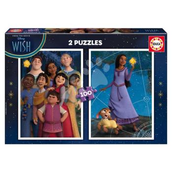 Puzzle Wish Educa 2x100 darabos 6 évtől kép