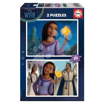 Puzzle Wish Educa 2x20 darabos kép