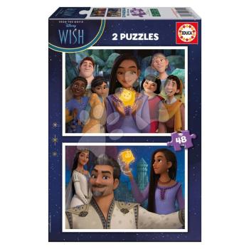 Puzzle Wish Educa 2x48 darabos 4 évtől kép